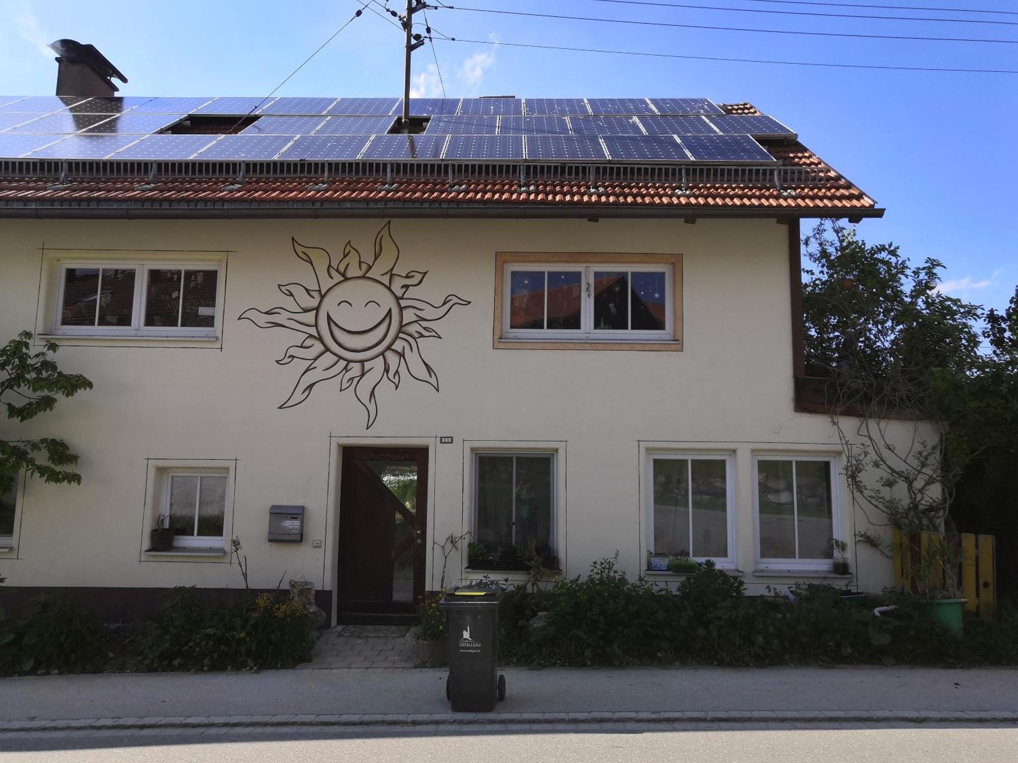 Sonnenhaus Apartment Bidingen Exterior photo